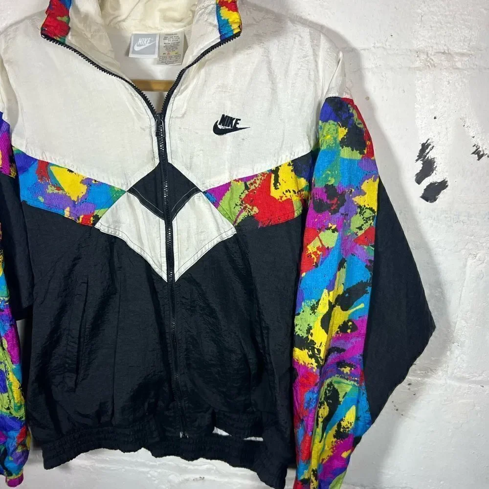 Vintage Colorful Nike Windbreaker
